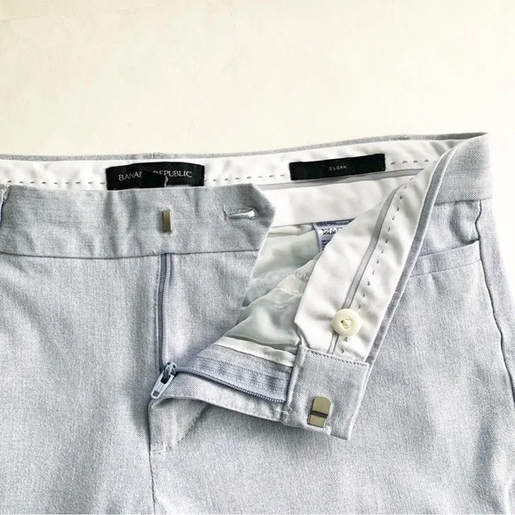 Banana Republic Sloan Gray Ankle Pants Women’s 4 Career Pants - Picture 7 of 10